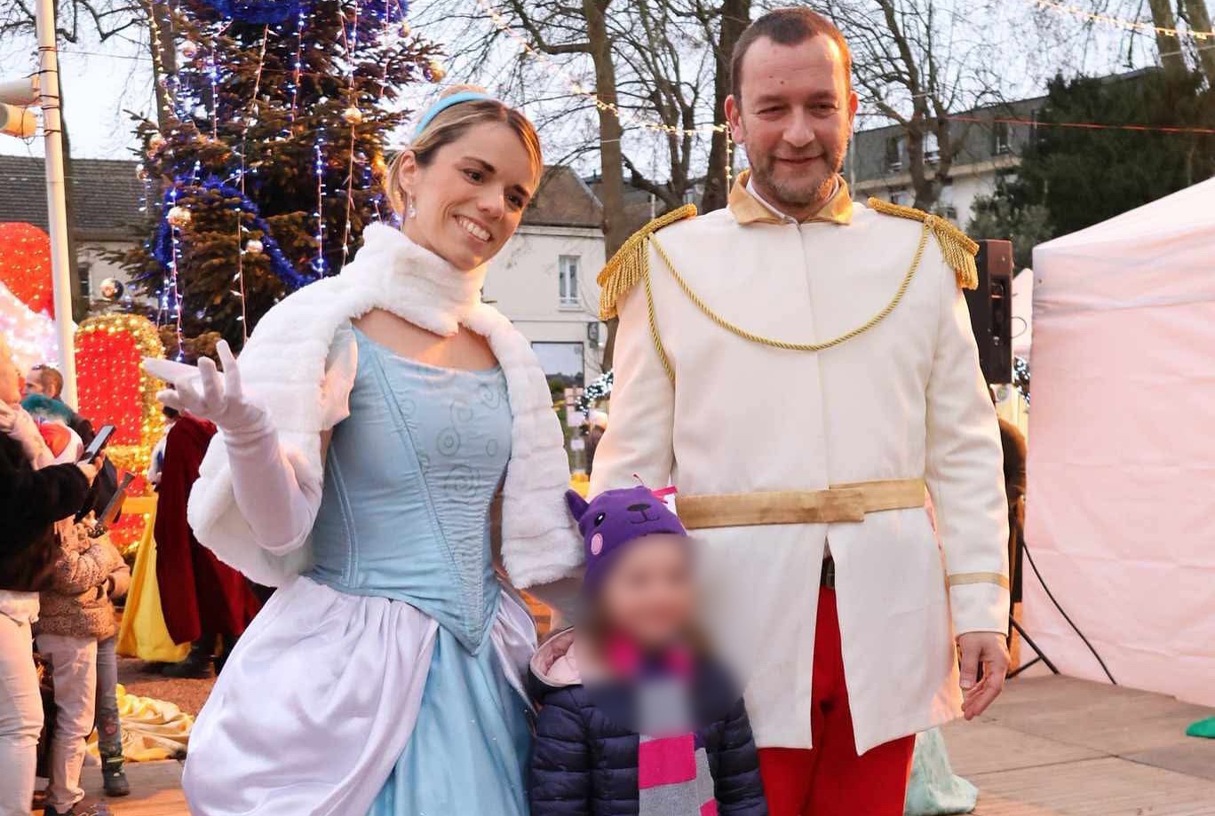 Spectacle de rue de Noël