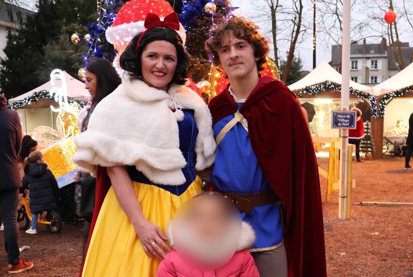 Spectacle de rue de Noël