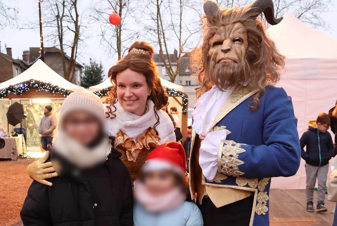 Spectacle de rue de Noël